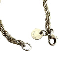 Tiffany & Co Twist Loop Bracelet 925 Sterling Silver Gold — view 4