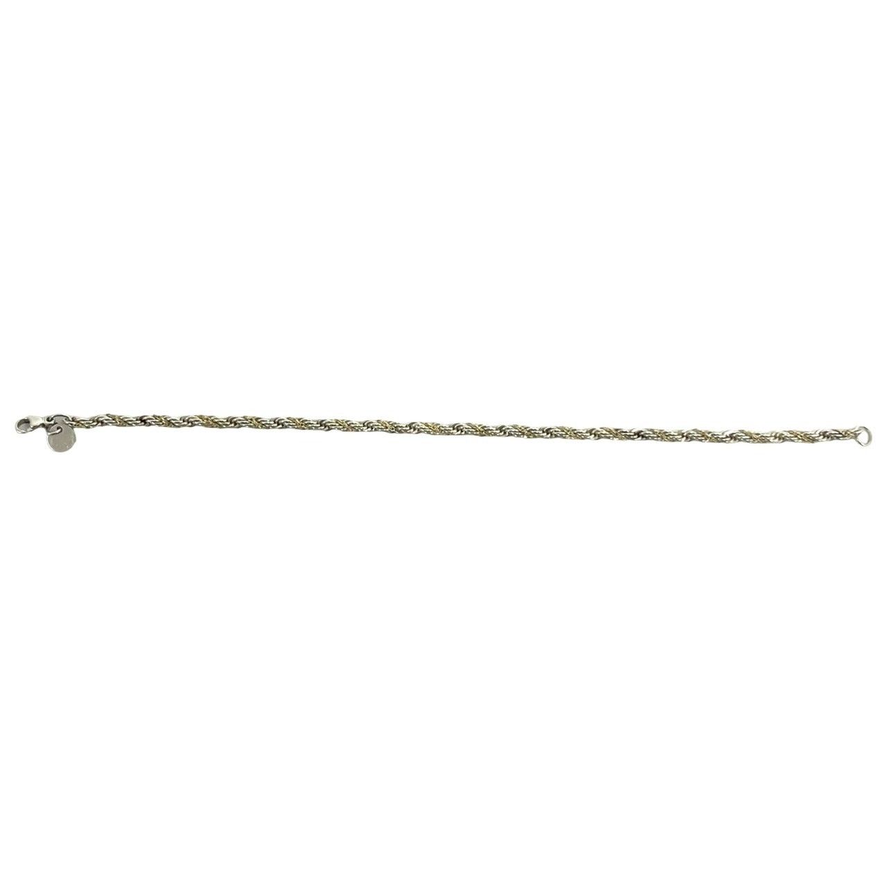 Tiffany & Co Twist Loop Bracelet 925 Sterling Silver Gold — view 5