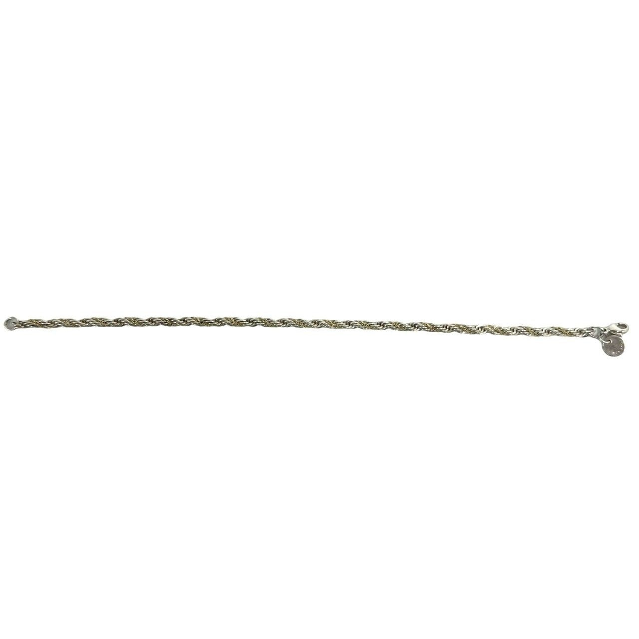 Tiffany & Co Twist Loop Bracelet 925 Sterling Silver Gold — view 6