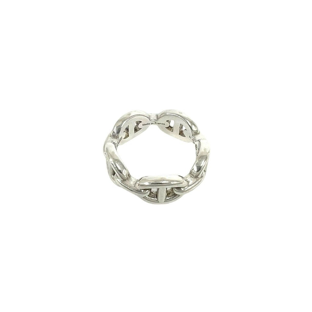 Hermes Chaine D'ancre Ring 925 Sterling Silver — view 4