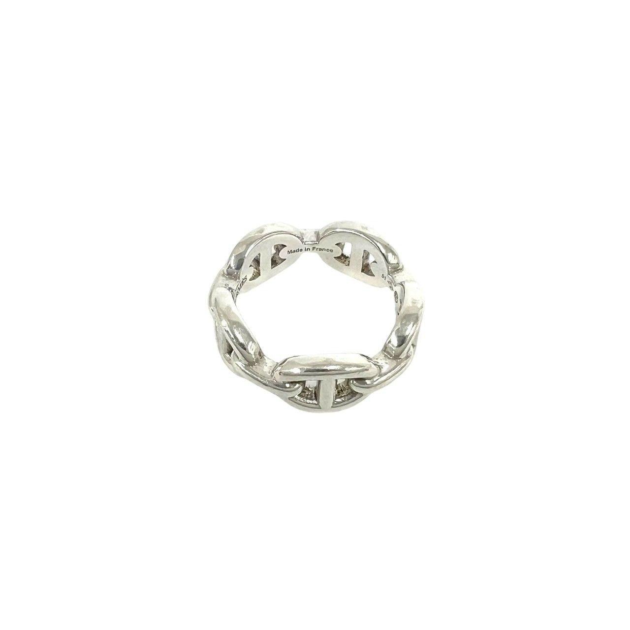 Hermes Chaine D'ancre Ring 925 Sterling Silver — view 4