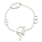 Hermes Bracelet Farandole LG 16.5 cm 925 Sterling Silver