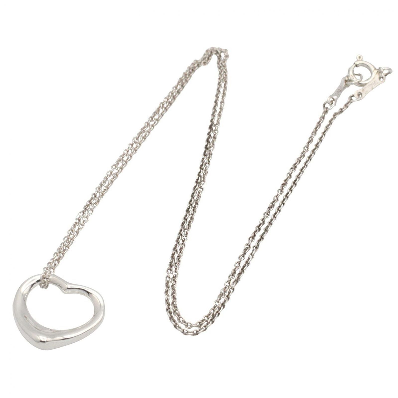 Tiffany & Co Necklace Open Heart 41 cm 925 Sterling Silver — view 2