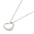 Tiffany & Co Necklace Open Heart 41 cm 925 Sterling Silver