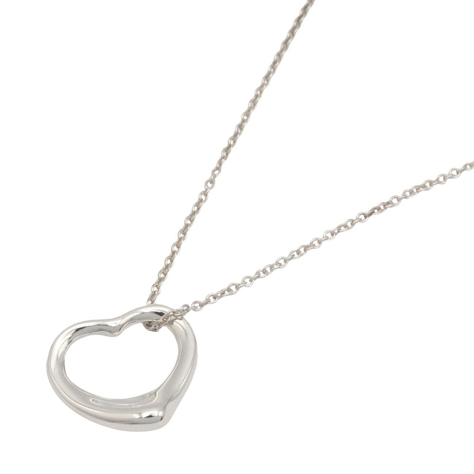 Tiffany & Co Necklace Open Heart 41 cm 925 Sterling Silver