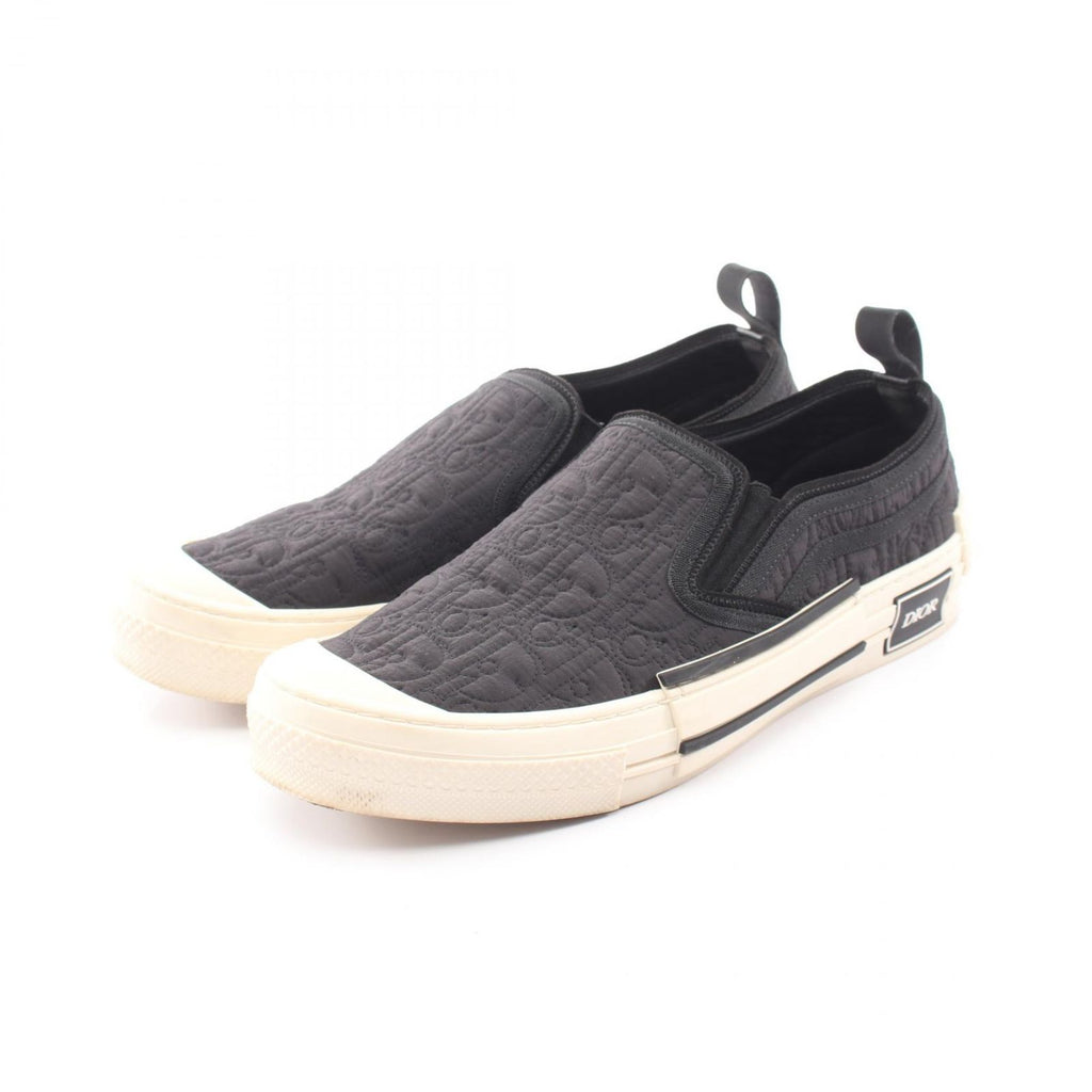 Dior Slip Ons Oblique Jacquard Black Sneakers