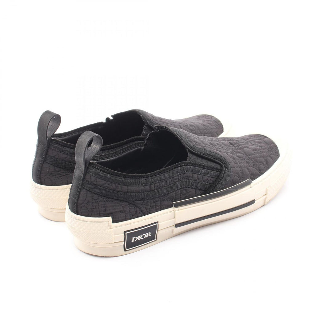 Dior Slip Ons Oblique Jacquard Black Sneakers — view 2