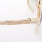 Gucci Sunglasses Gradient Lens White Acetate Eyewear — view 7