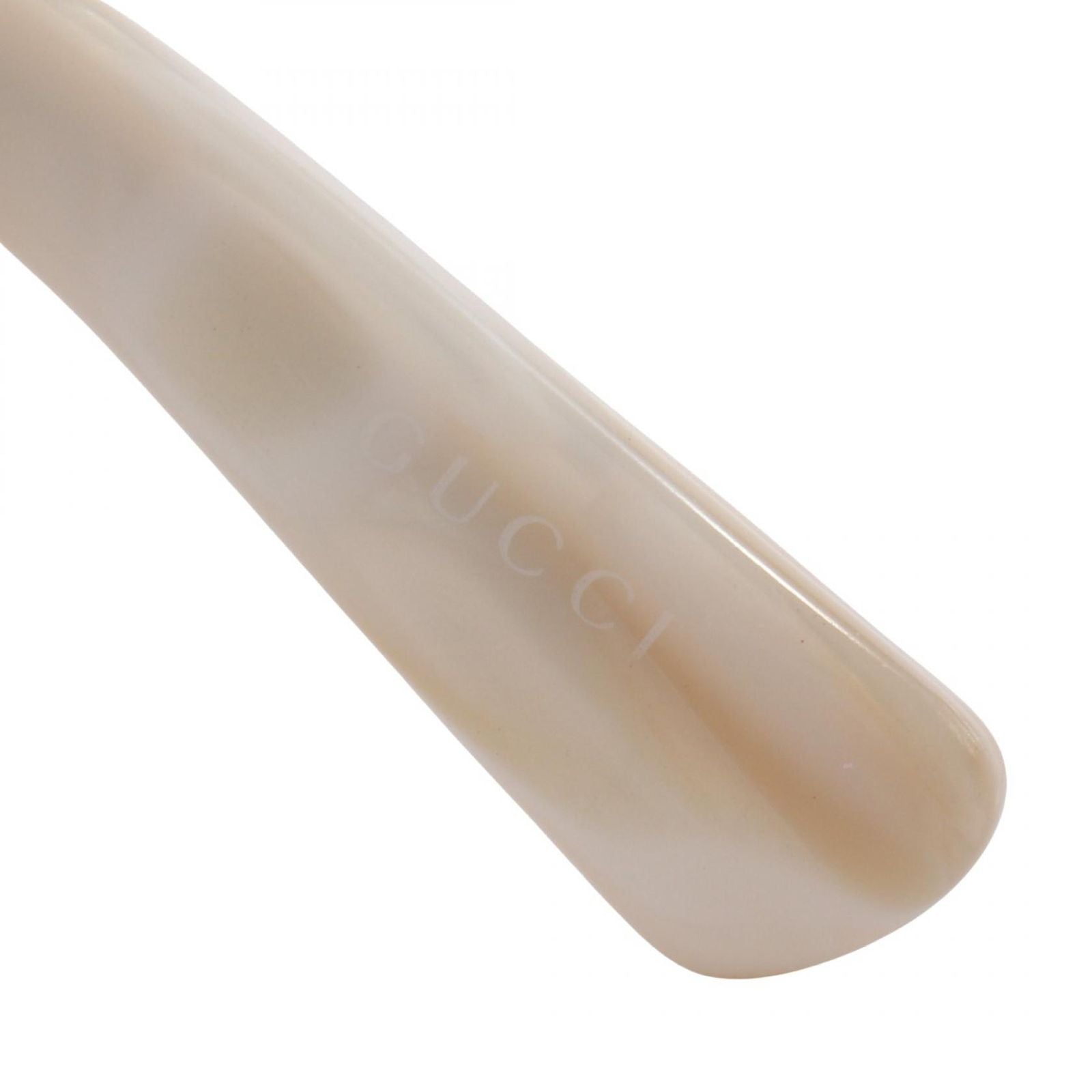 Gucci Sunglasses Gradient Lens White Acetate Eyewear — view 4