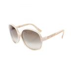 Gucci Sunglasses Gradient Lens White Acetate Eyewear — view 2