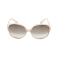 Gucci Sunglasses Gradient Lens White Acetate Eyewear