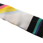 Hermes Scarf Tall Brides de Gala Shadow Black Silk — view 5