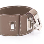 Hermes Bracelet Kelly Twist GM Stainless Steel Leather — view 3