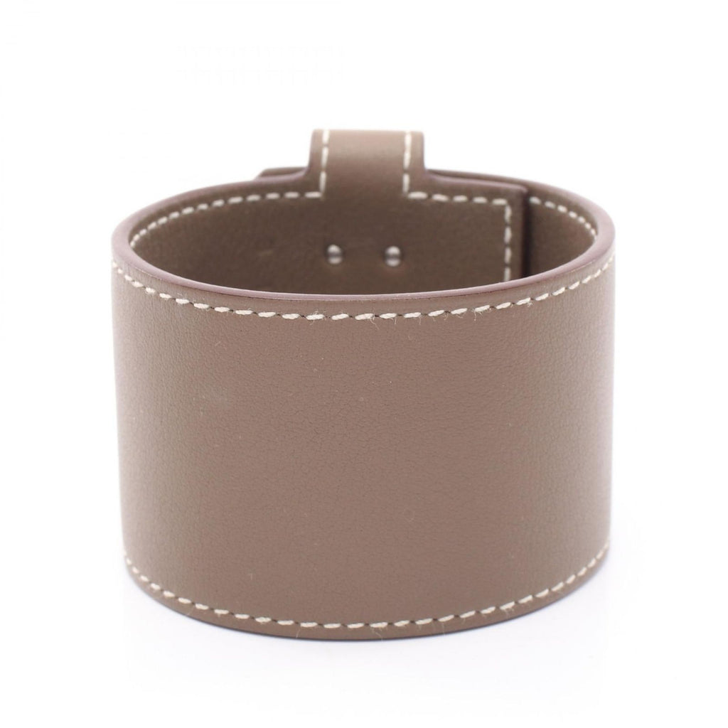 Hermes Bracelet Kelly Twist GM Stainless Steel Leather — view 2