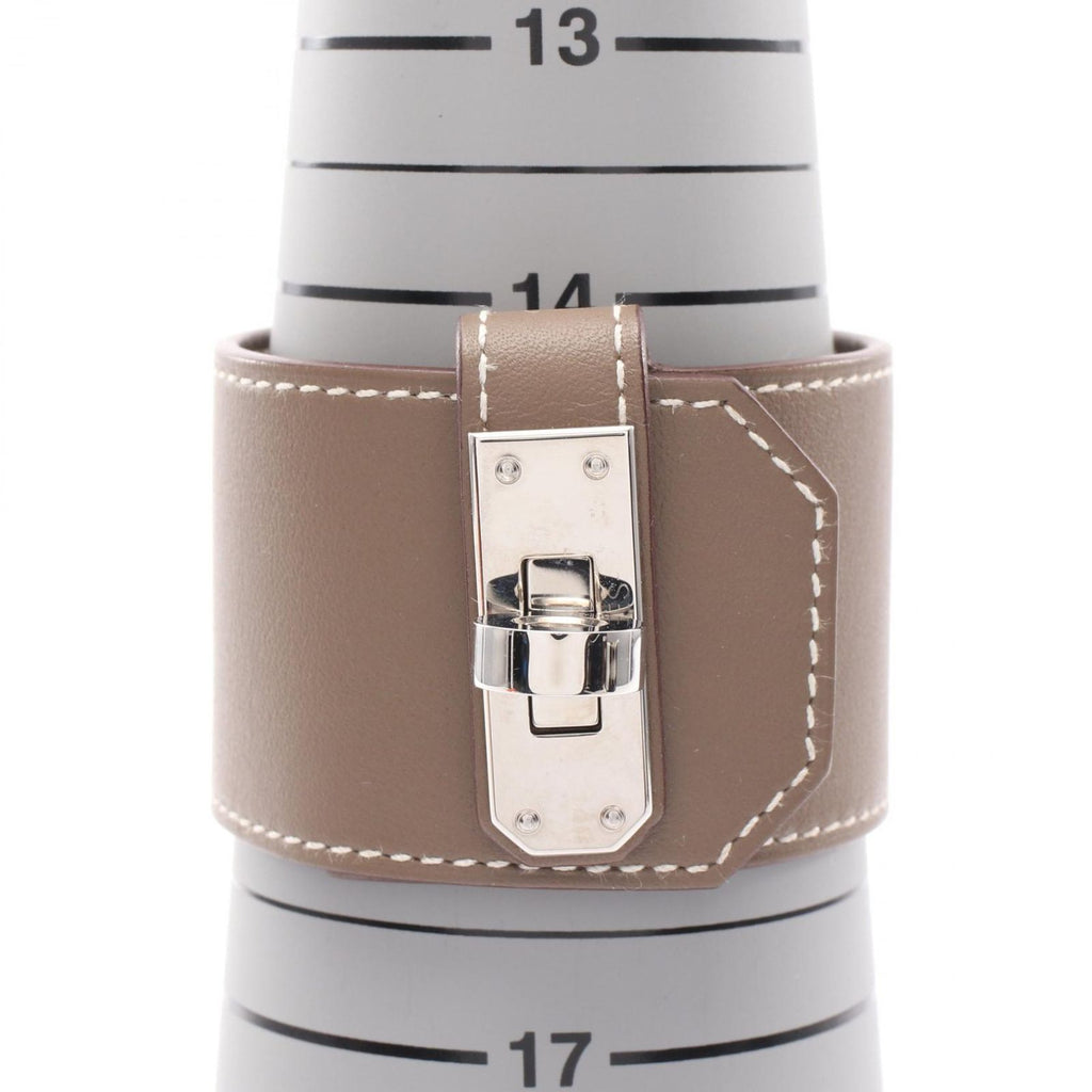 Hermes Bracelet Kelly Twist GM Stainless Steel Leather — view 6