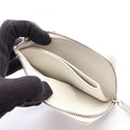 Bottega Veneta Coin Case Maxi Intrecciato White Leather — view 3