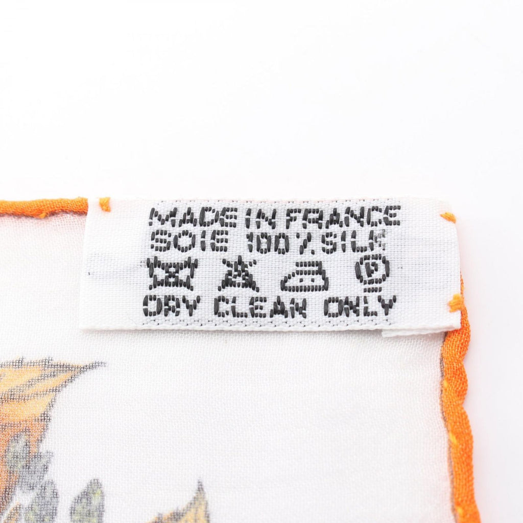 Hermes Scarf Petit Carre 45 Muslin Pythagore Silk — view 3