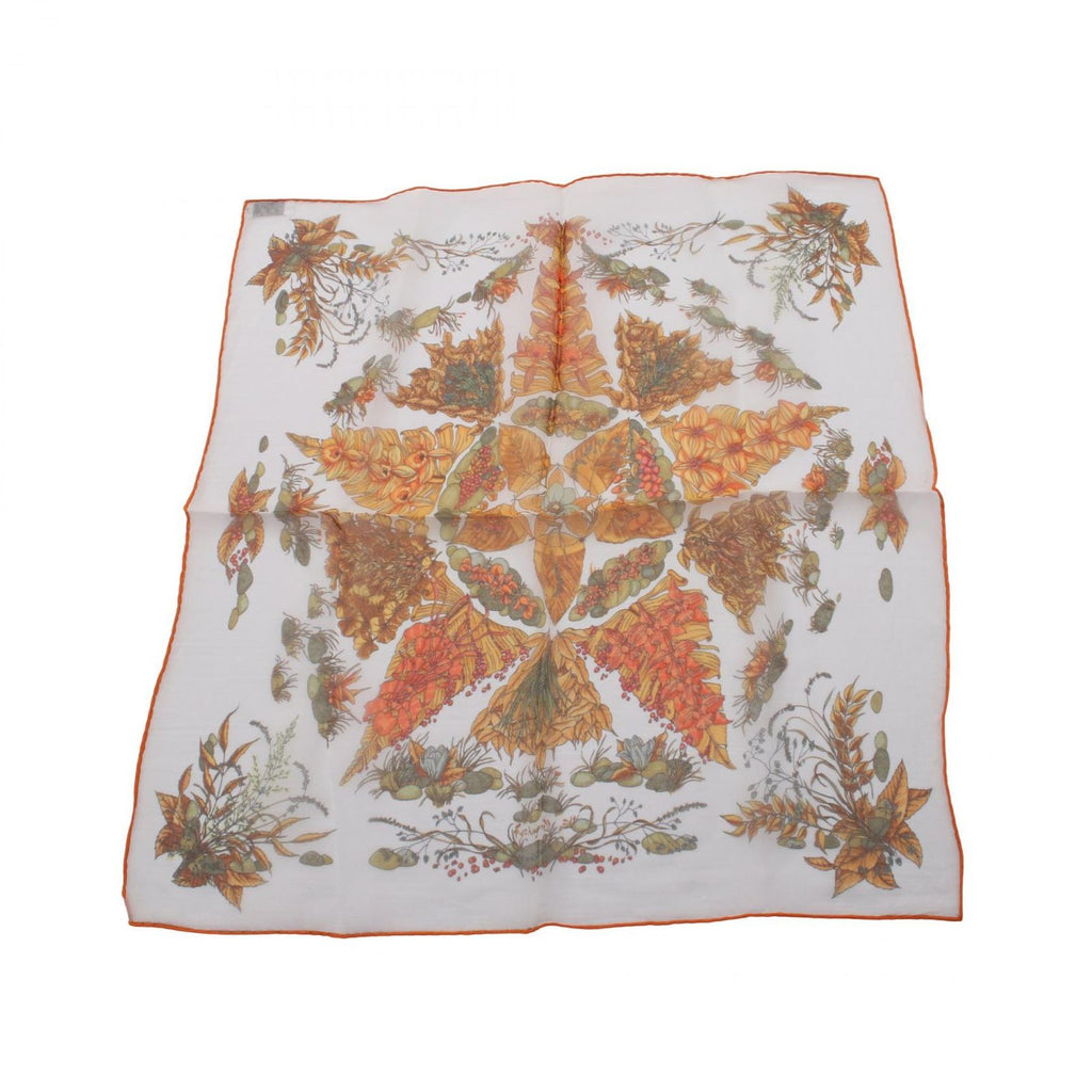 Hermes Scarf Petit Carre 45 Muslin Pythagore Silk