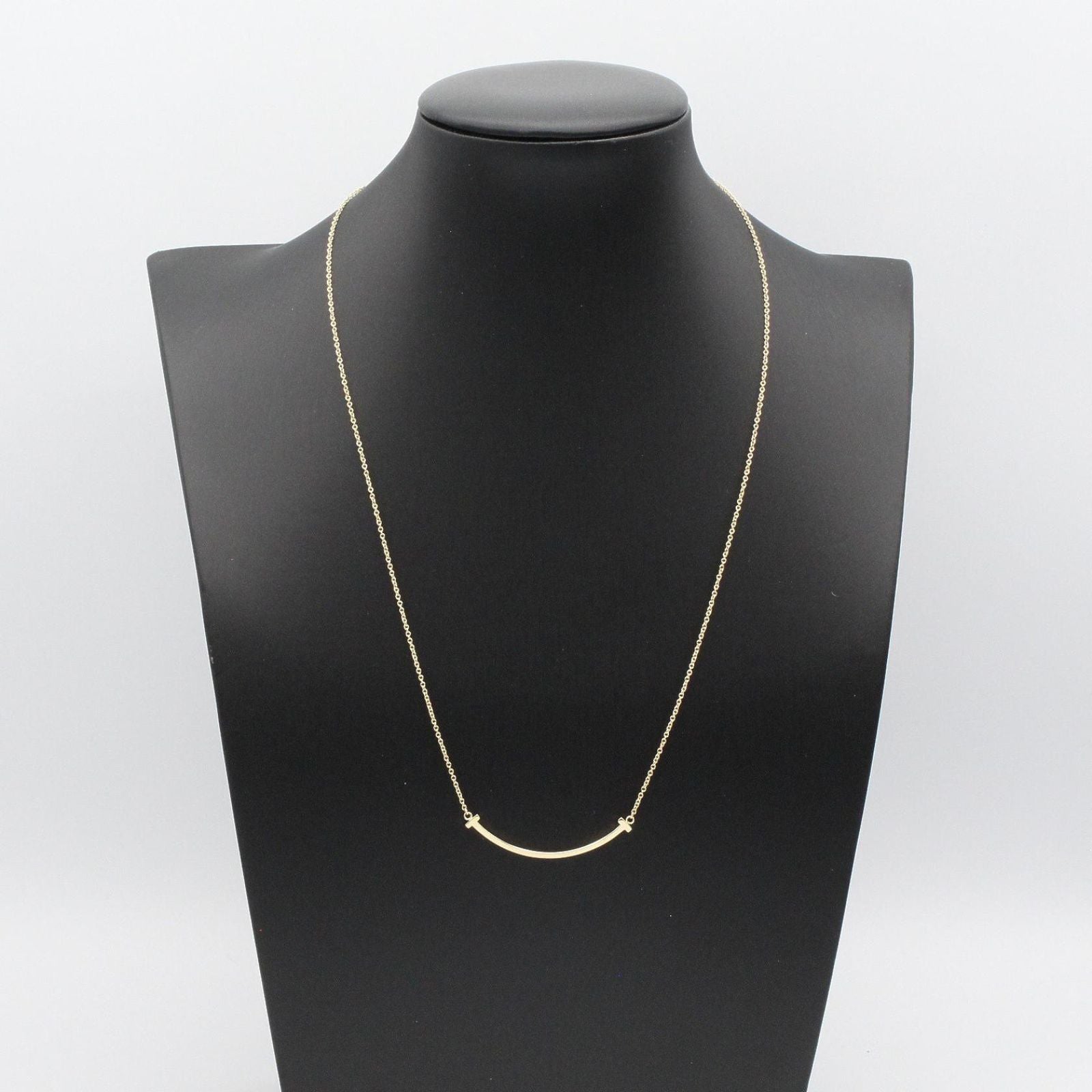 Tiffany & Co Necklace T Smile Small 40 45.5 cm 18k — view 5
