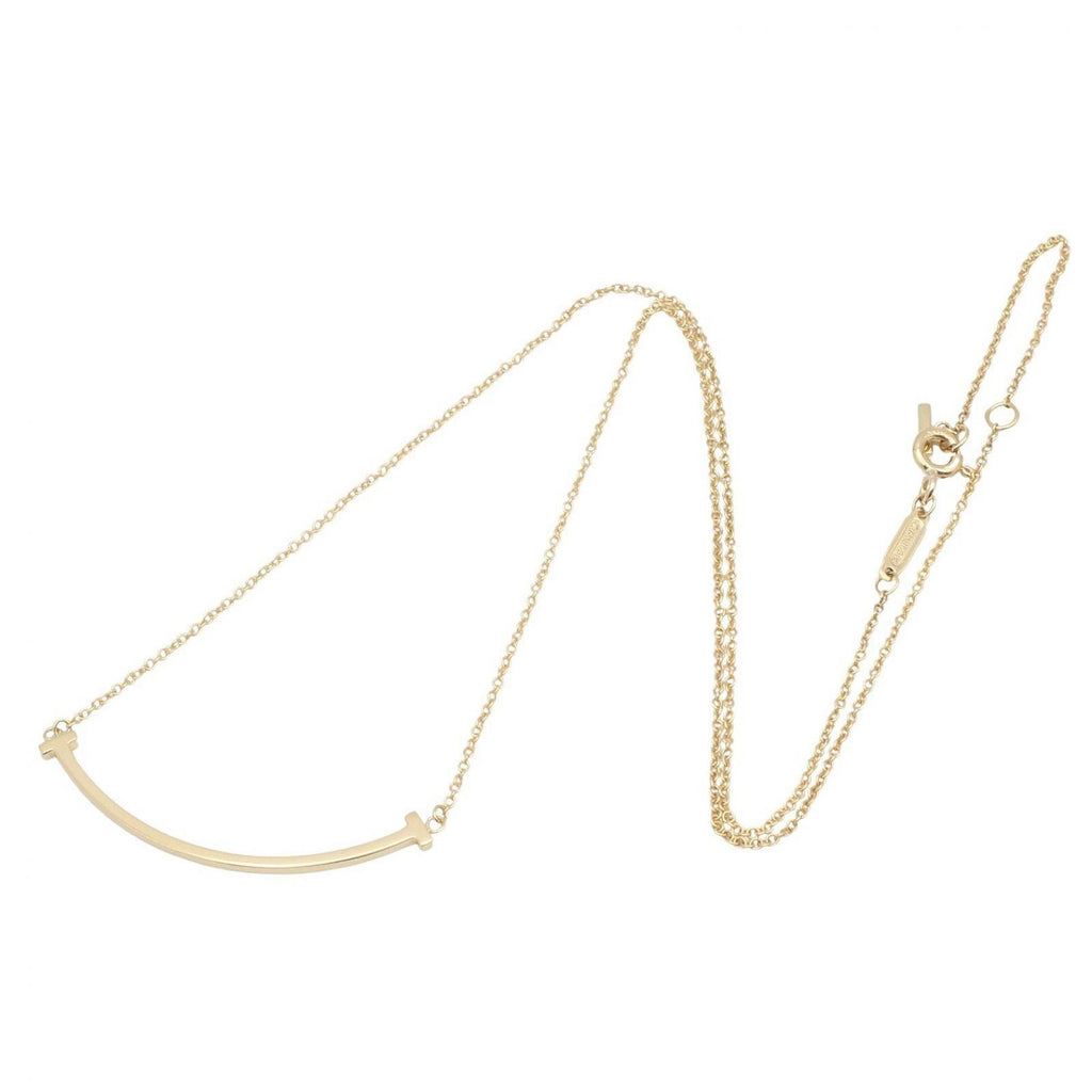 Tiffany & Co Necklace T Smile Small 40 45.5 cm 18k — view 2