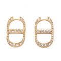 Dior Earrings CD Logo Icon