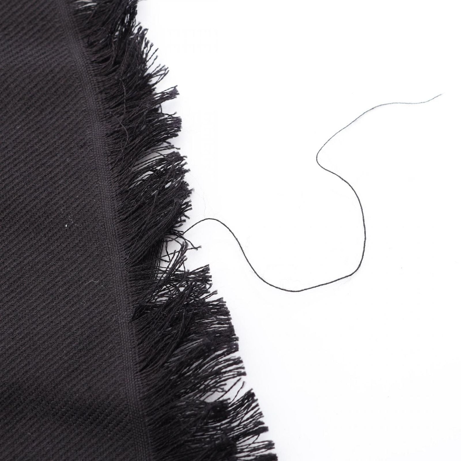 Louis Vuitton Shawl Monogram Black Silk Wool Scarf — view 5