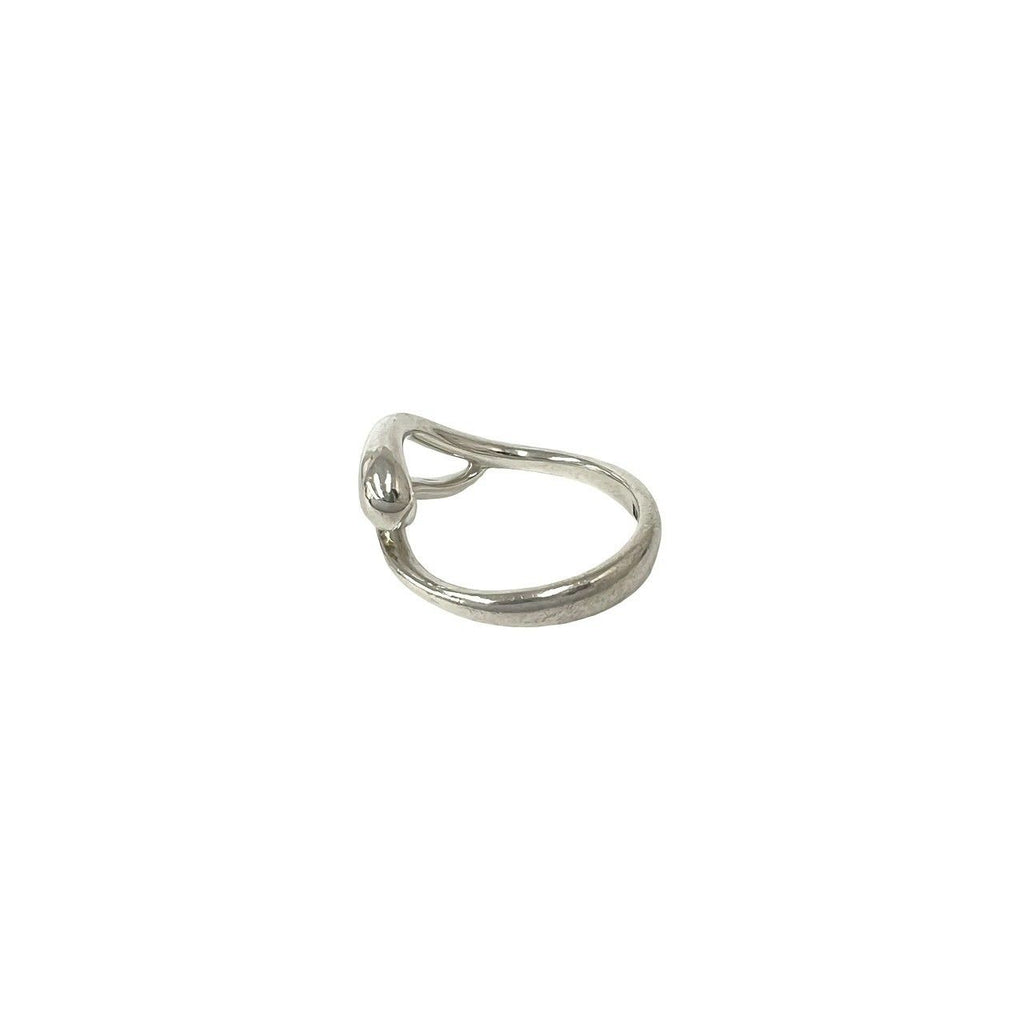 Tiffany & Co Vintage Teardrop Ring 925 Sterling Silver — view 4