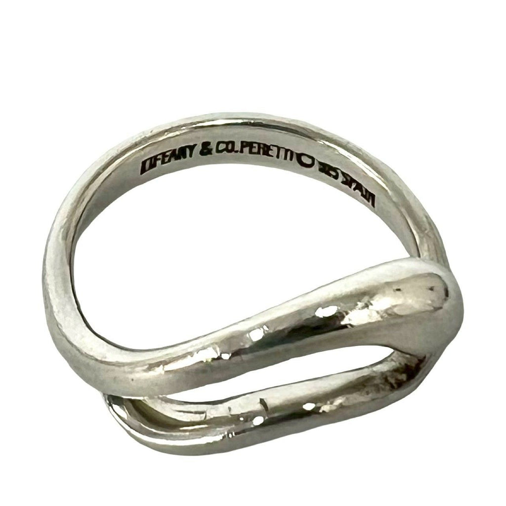 Tiffany & Co Vintage Teardrop Ring 925 Sterling Silver — view 3