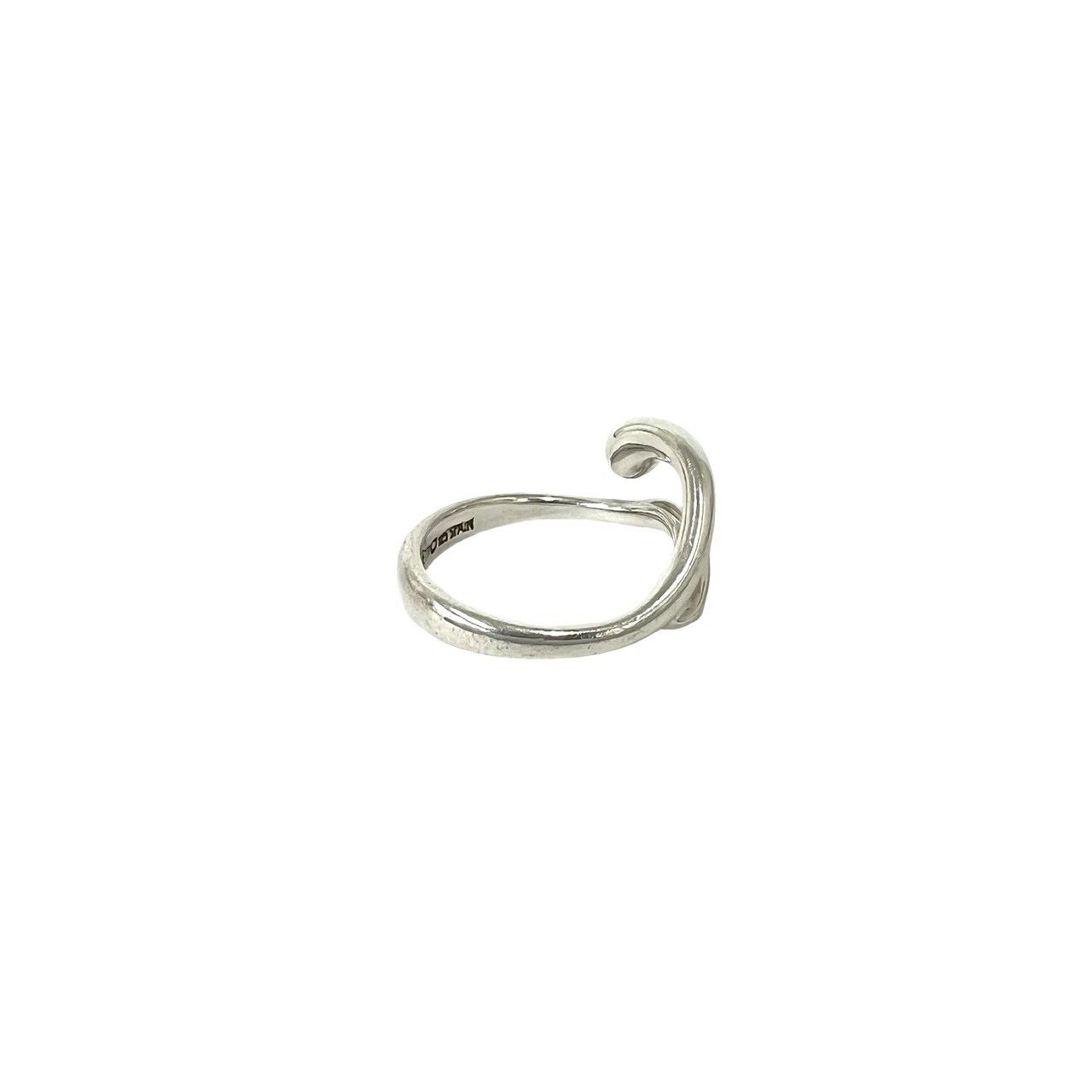 Tiffany & Co Vintage Teardrop Ring 925 Sterling Silver — view 5