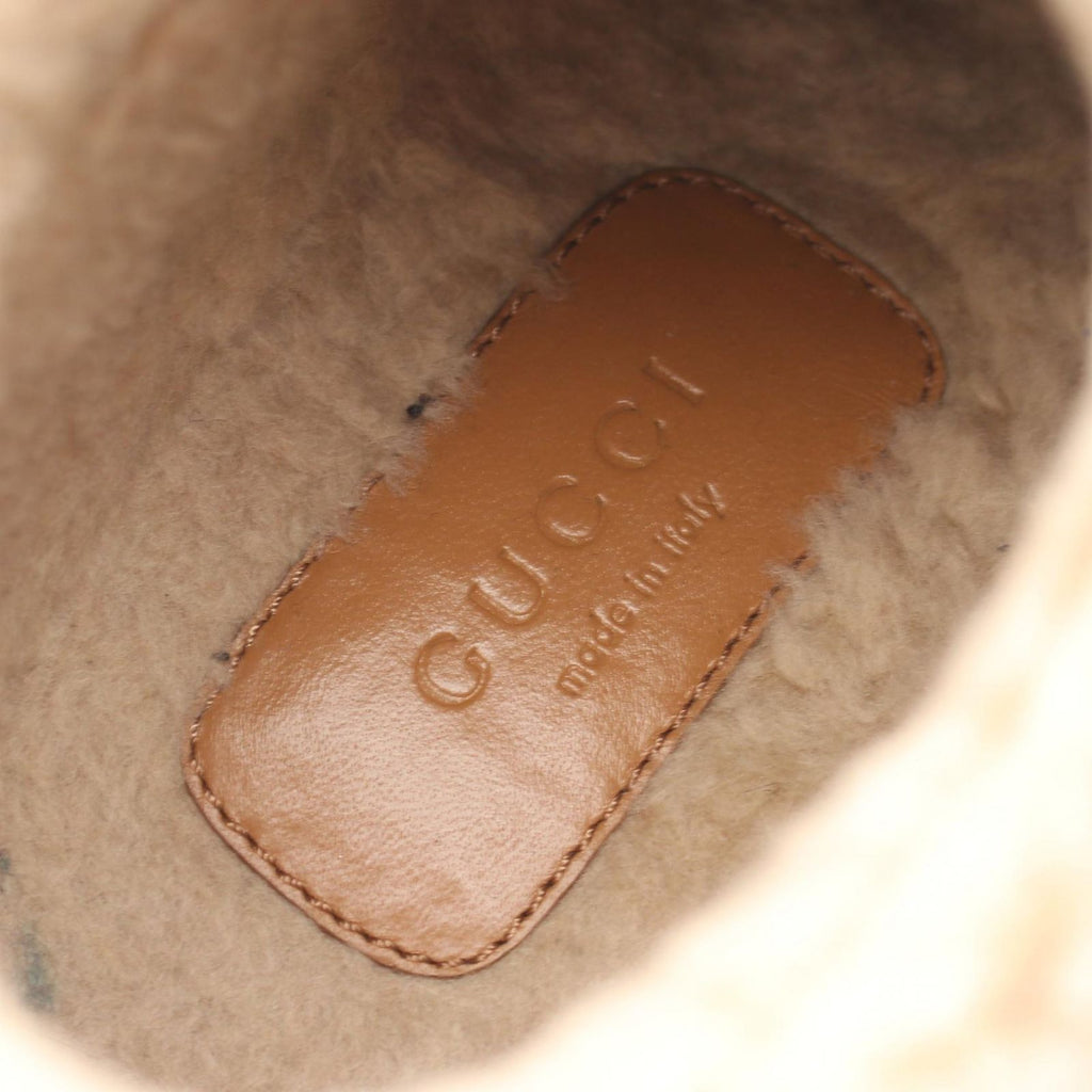 Gucci Boots Interlocking Black — view 5