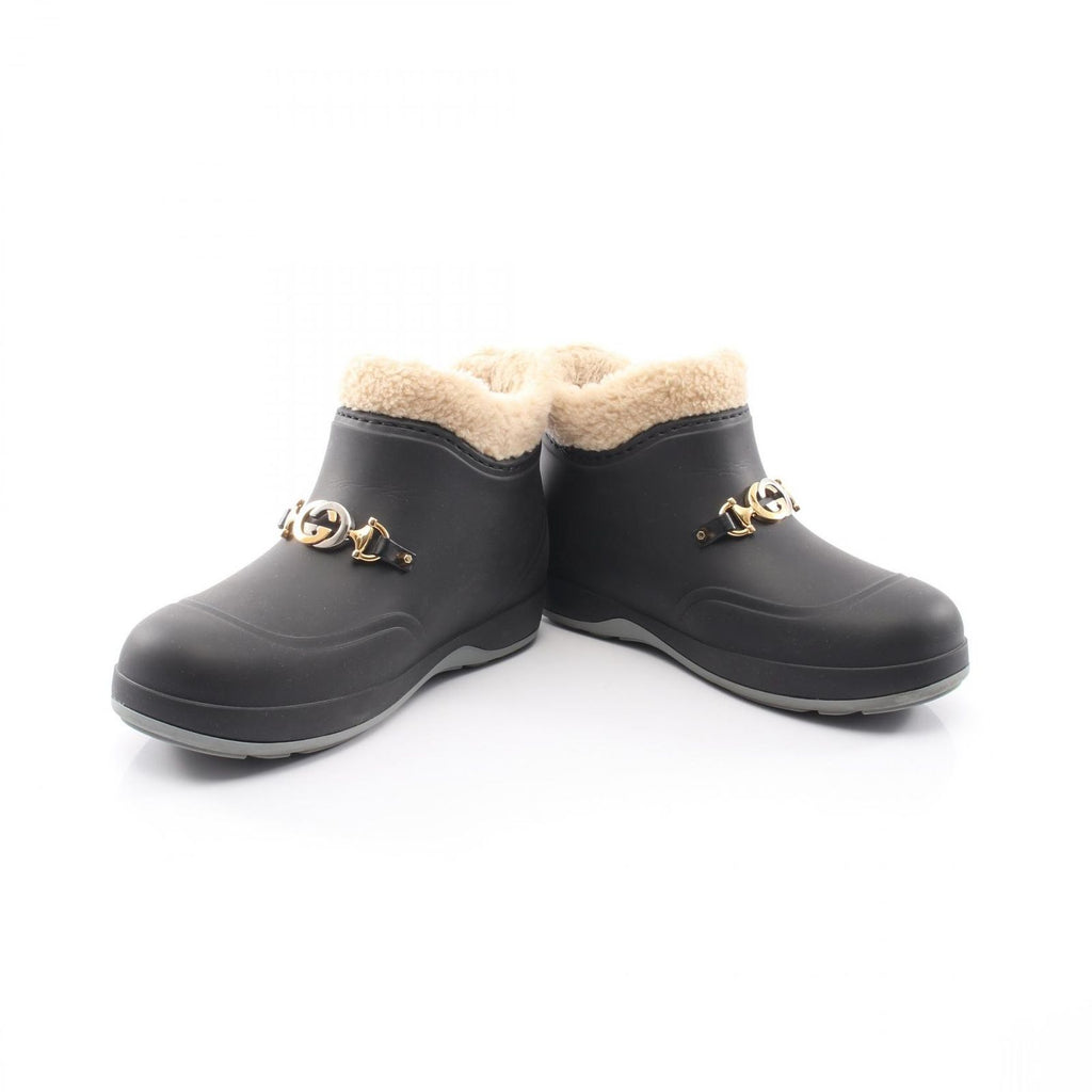 Gucci Boots Interlocking Black — view 3