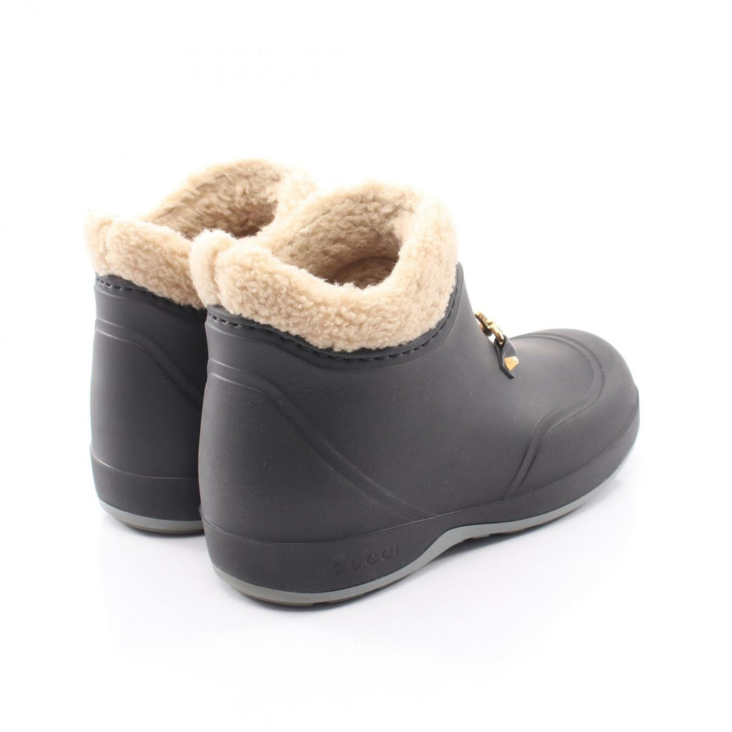 Gucci Boots Interlocking Black — view 2
