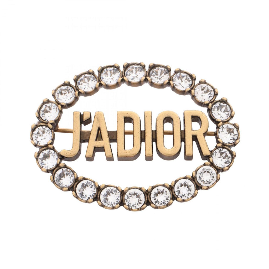 Dior Brooch J'adior Gold