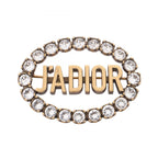 Dior Brooch J'adior Gold