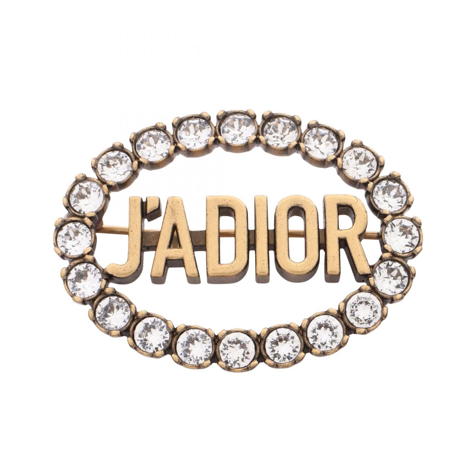 Dior Brooch J'adior Gold