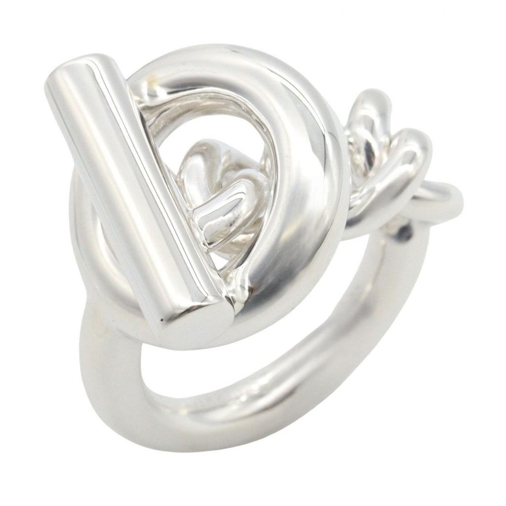 Hermes Ring Croisette GM 925 Sterling Silver