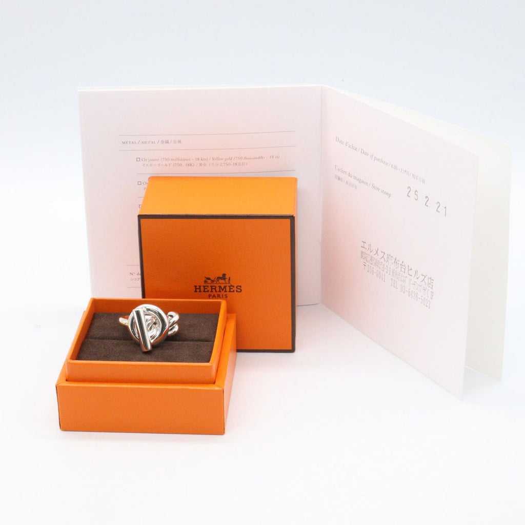 Hermes Ring Croisette GM 925 Sterling Silver — view 8