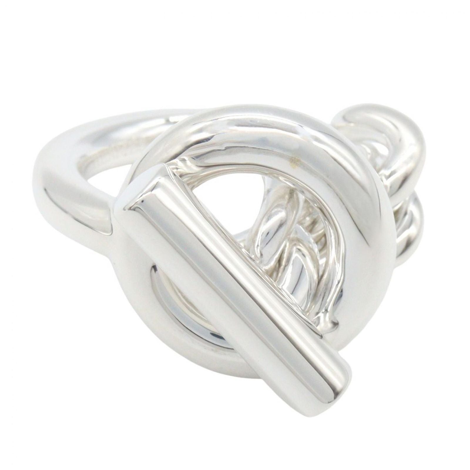 Hermes Ring Croisette GM 925 Sterling Silver — view 2