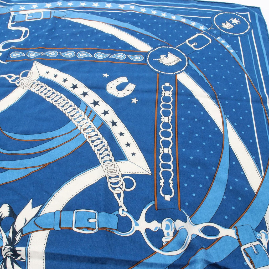 Hermes Scarf Carre Geant 140 la Promenade du Matin Silk — view 5