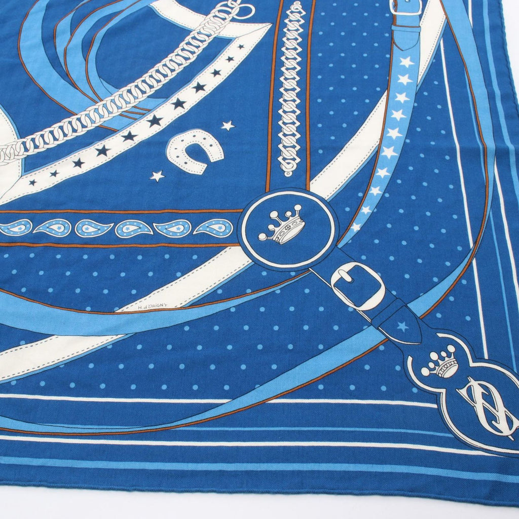 Hermes Scarf Carre Geant 140 la Promenade du Matin Silk — view 6