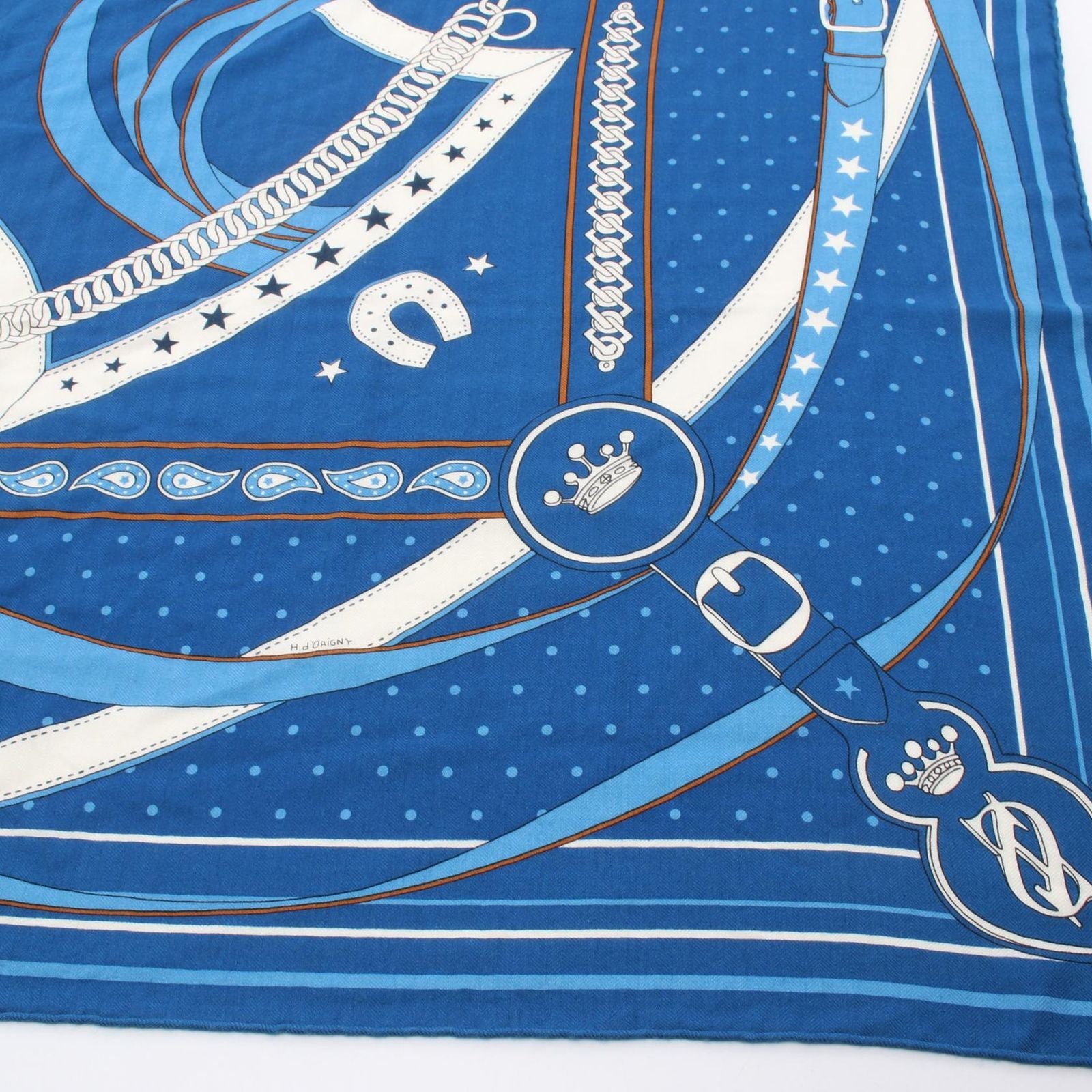 Hermes Scarf Carre Geant 140 la Promenade du Matin Silk — view 6