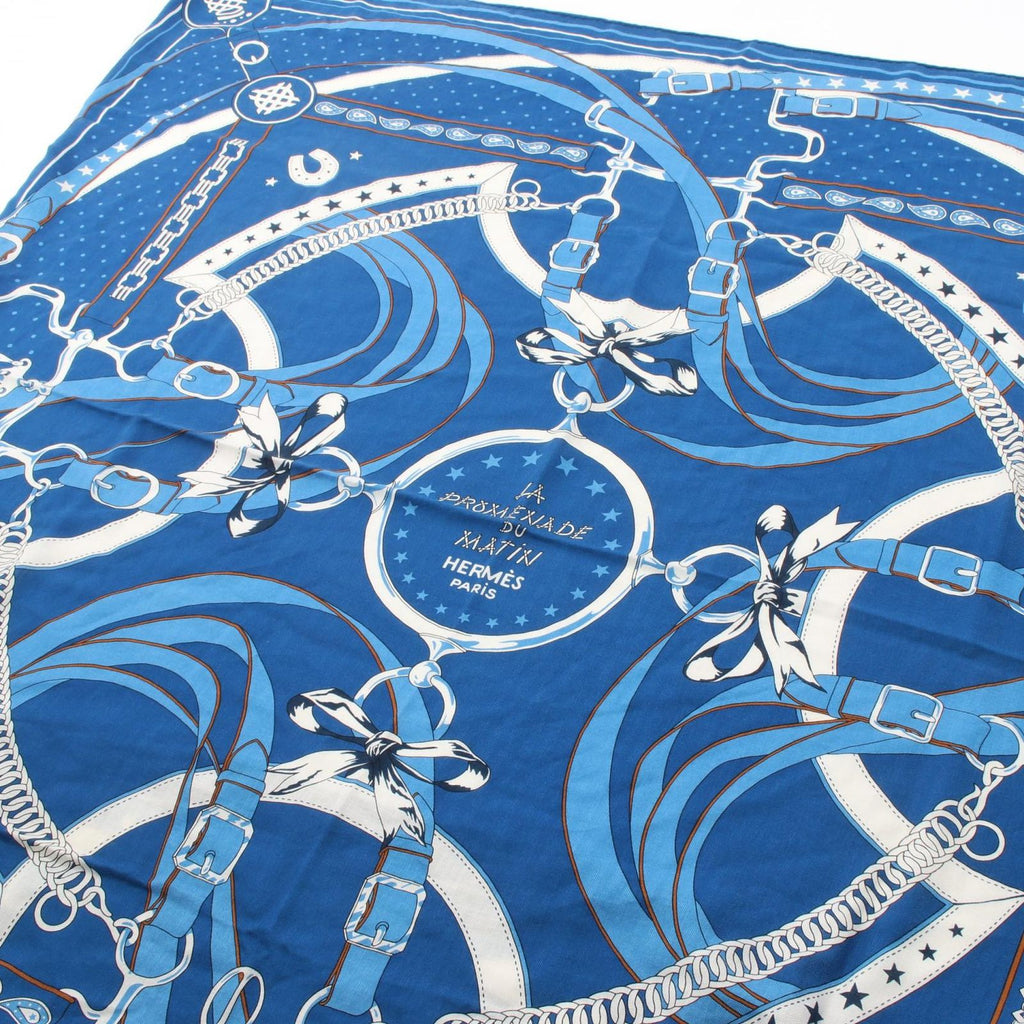 Hermes Scarf Carre Geant 140 la Promenade du Matin Silk — view 2