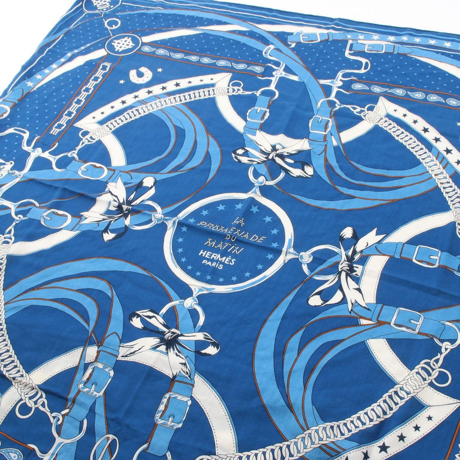 Hermes Scarf Carre Geant 140 la Promenade du Matin Silk — view 2