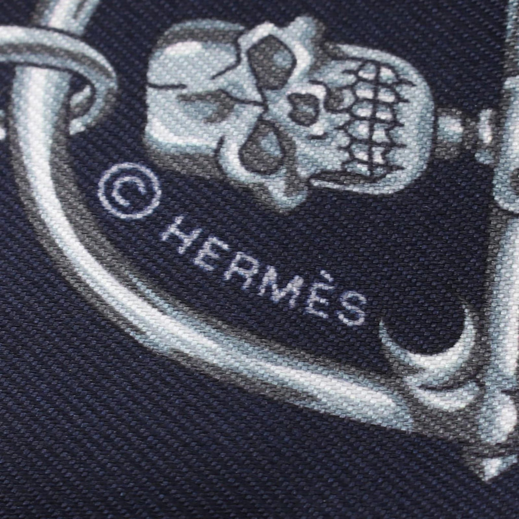 Hermes Scarf Twill C'est la Fete Ribbon Silk — view 4