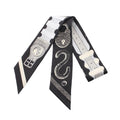 Hermes Scarf Twill Inventaire Poetique de Brides a Bloc Ribbon Silk
