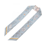 Hermes Scarf Twill C'est la Fete Ribbon Silk — view 2