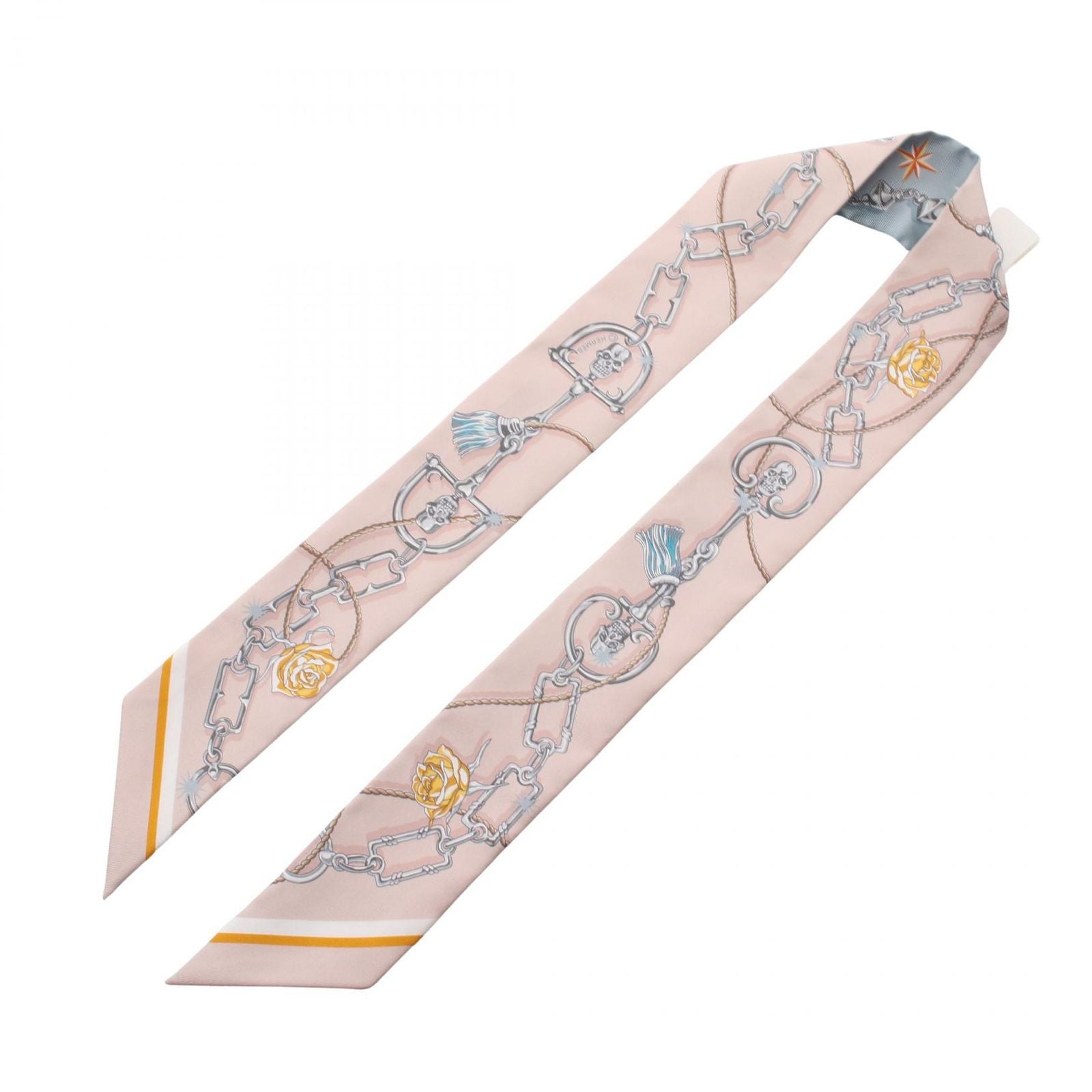Hermes Scarf Twill C'est la Fete Ribbon Silk — view 3