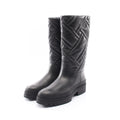 Hermes Boots Mosaic Black Leather