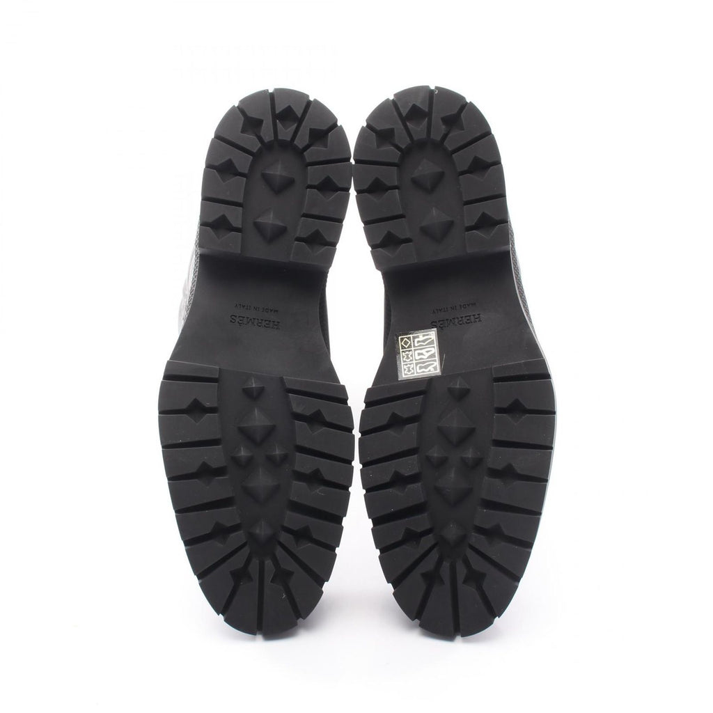 Hermes Boots Mosaic Black Leather — view 4