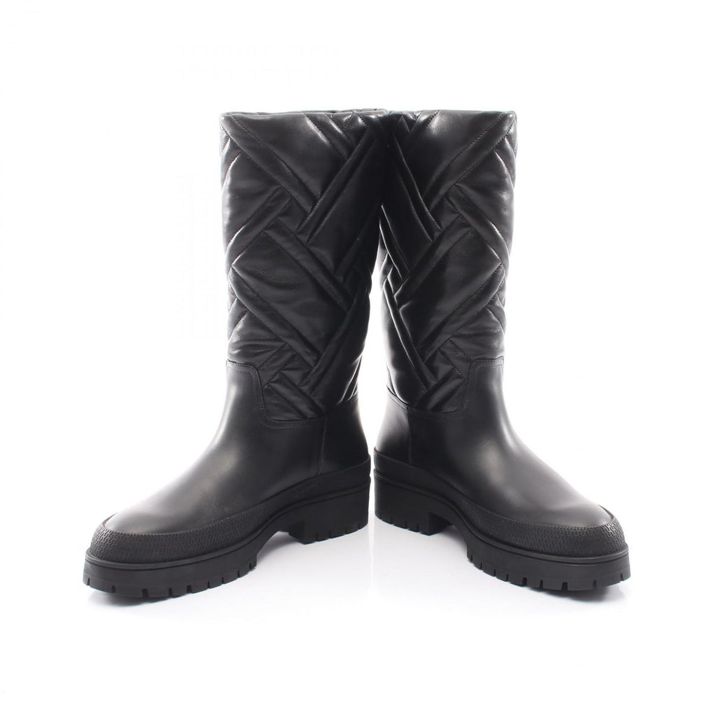 Hermes Boots Mosaic Black Leather — view 3